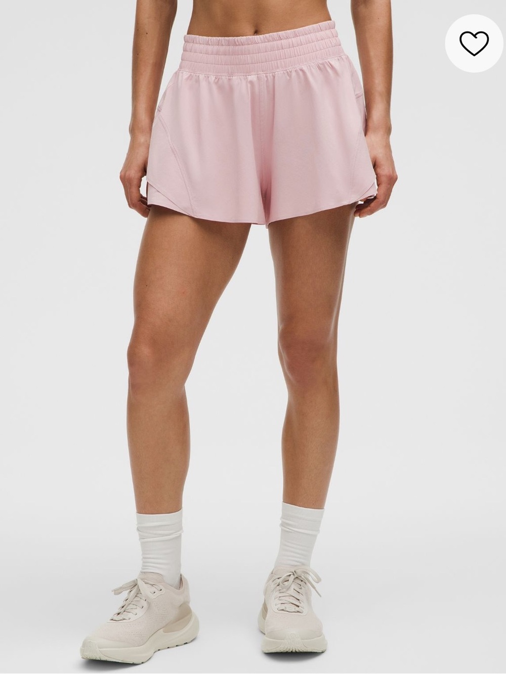 LULULEMON | Pink Shake It Out High-Rise Running Shorts